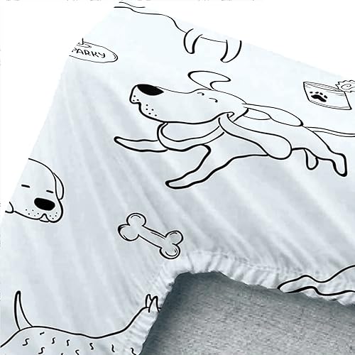 Miniatura 4 de CVHouse Juego de sábanas Kawaii para perro, tamaño individual, juegos de ropa de cama Kawaii con dibujos animados para niños y adolescentes, juegos