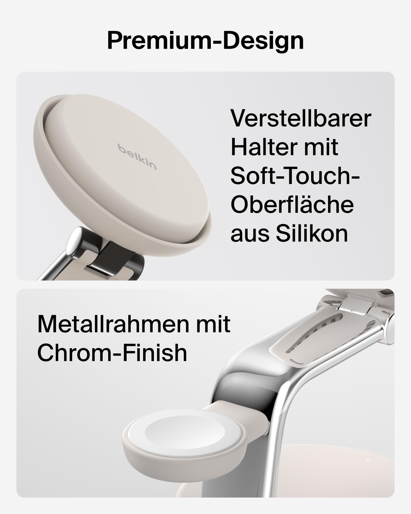 Belkin UltraCharge Pro 25W 3-in-1 Induktive Ladestation – Bild 4