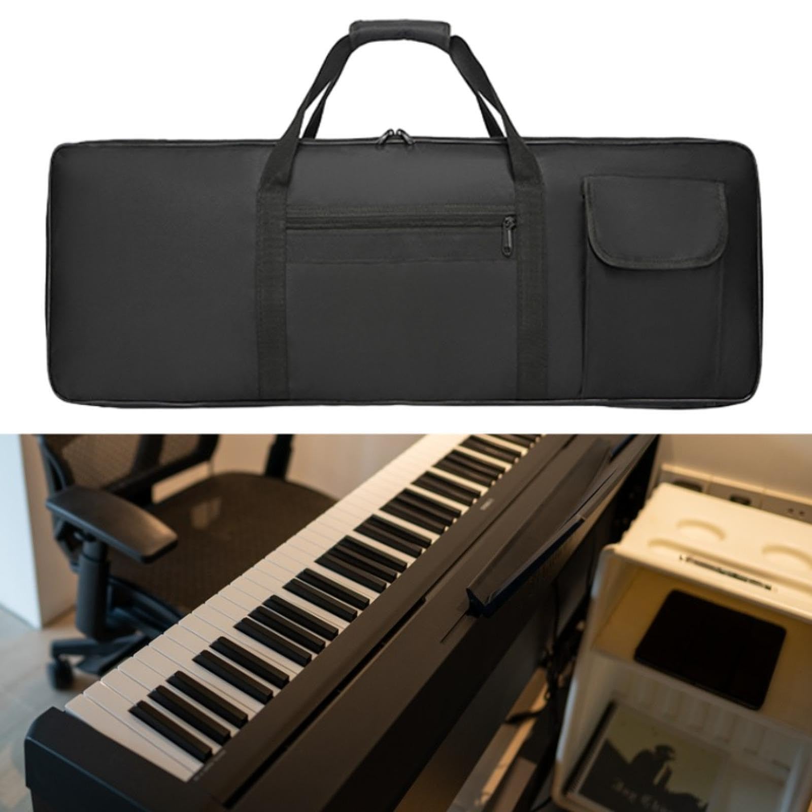per Tastiere a 88 Tasti, Custodie per Pianoforti Elettrici, Borse a Tracolla, Borsette per Concertistiche, M