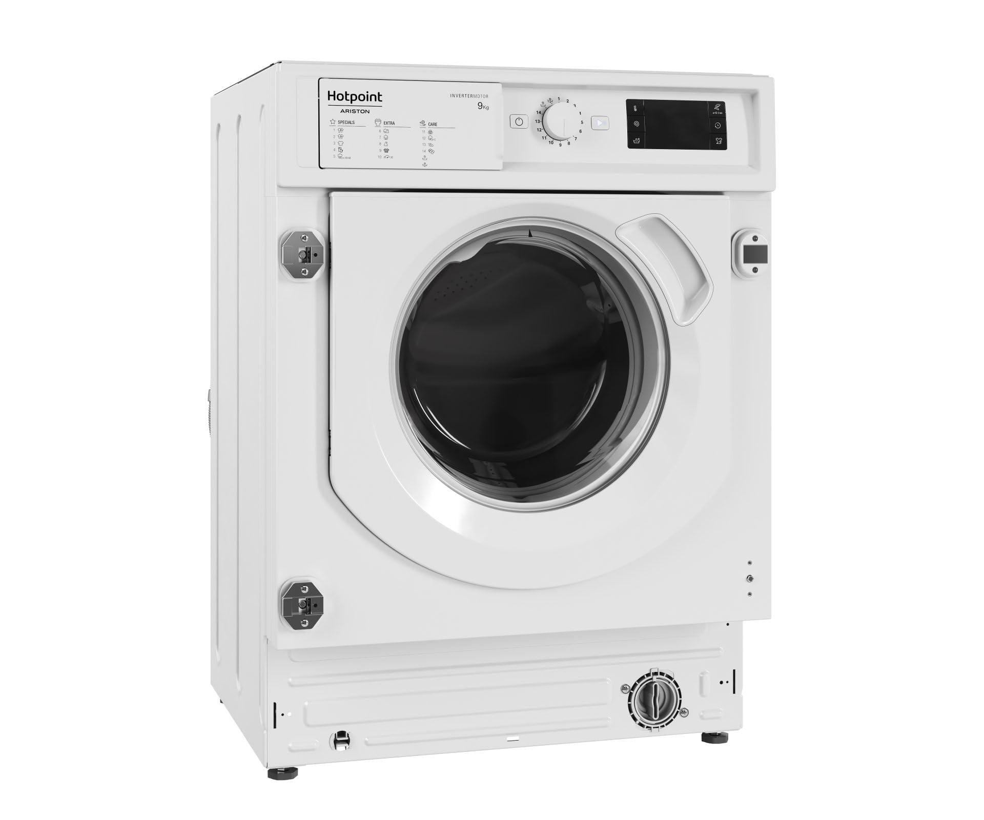 BIWMHG91485EU - Lavatrice da 9 kg, 1400 giri, Installazione Incasso, Inverter, Classe energetica B
