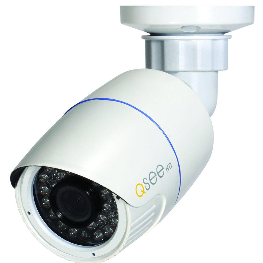 Q-See QTN8031B 2MP/1080p High Definition IP Bullet Camera with 100-Feet Night Vision (White)
