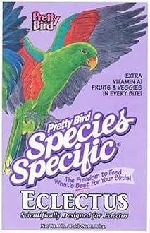 Pretty Bird International Bpb78318 Species Specific Special Eclectus Food, 8-Pound