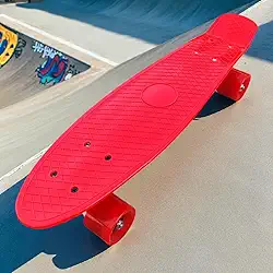 Skate Infantil Completo Mini Cruiser para Meninos e Meninas – Leve Resistente e Suporta até 100kg Shape Durável e Design Estiloso