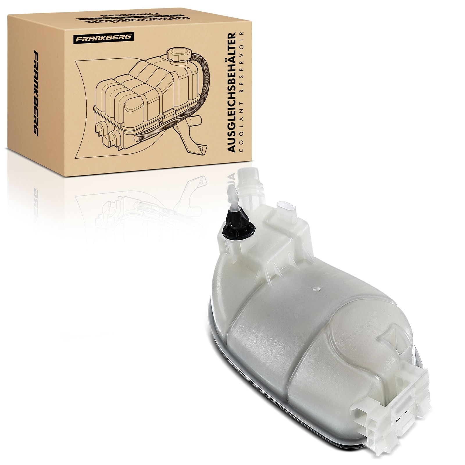 Frankberg Depósito de compensación refrigerante Compatible con GLClase A X156 1.6L W176 1.6L CLA Shooting Brake X117 1.6L 2.0L 2.1L 2465000049