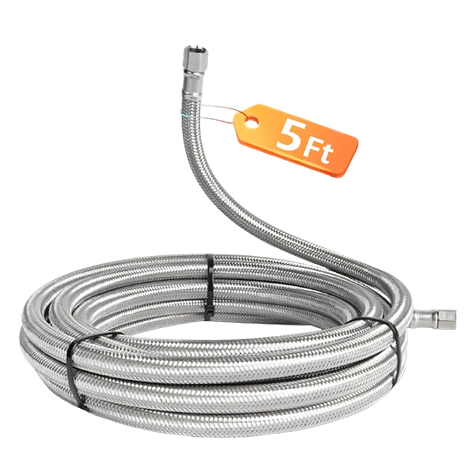 Cazstyk Multicolor Water Line Refrigerator Supply Pipes Tube With Quickly Connects Fridge Connectors For Ice Machine Flexible Pipes