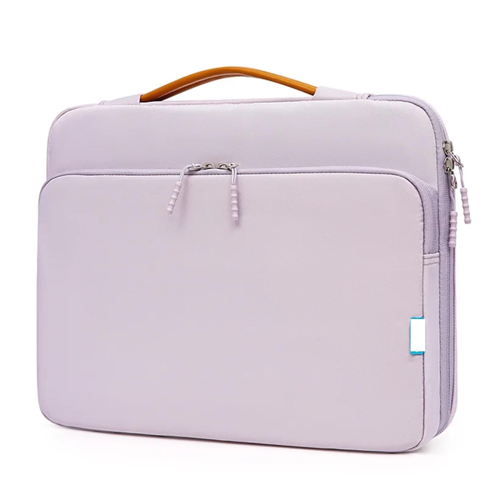 Borsa for laptop 13.3 14.1 Custodia for notebook da 15.6 pollici viaggio portatile for computer impermeabile per Computer Compatibile(Purple,15-16 Inch)