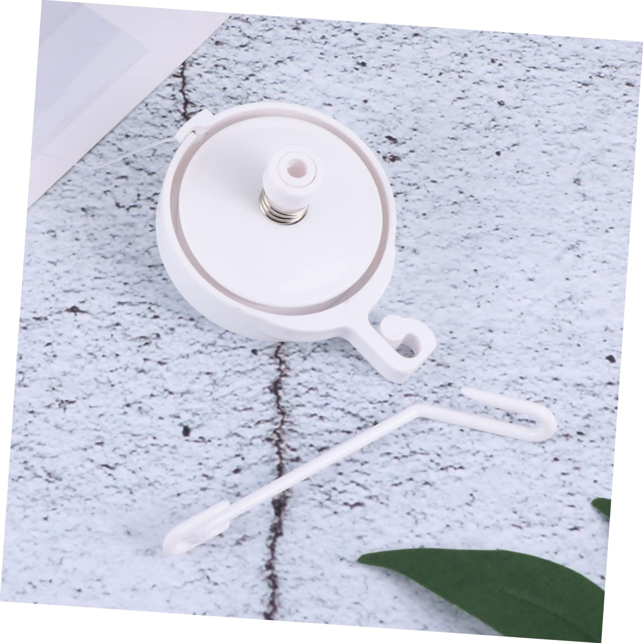 Abaodam 3 Ensembles Crochet Plantes Crochets Vert Pieu Soutien Clips De Plante De Jardin Vignes Pôle Crochet De Plante pour Magasin De Fleurs Blanche 5 Pièces * 3