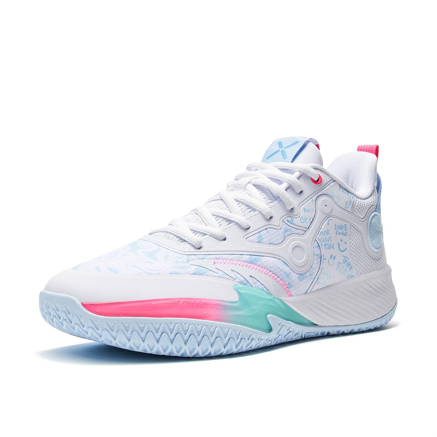 Men’s Basketball Sneaker Shoes with Silp-Resistance Shock Absorption Wear-Resistant Sneaker for Sport