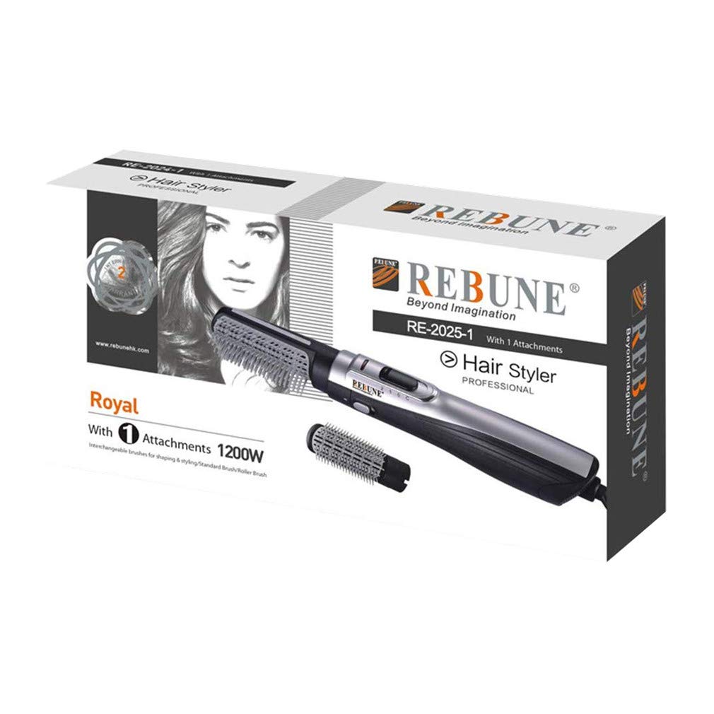 REBUNERE-2025-1 Hair Styler 3 In 1 Hot Air Styler New Styling Tool 1200 Watts