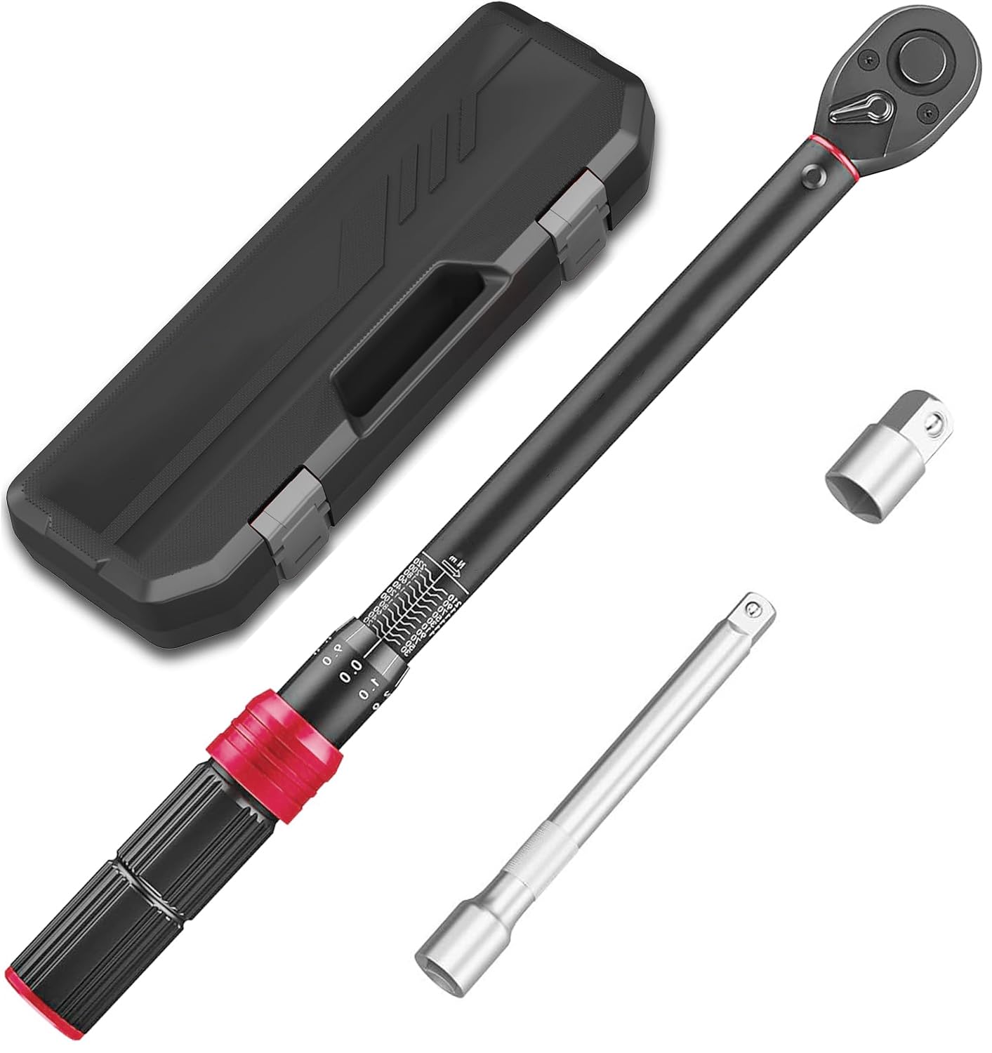 JOMAFA LLAVE DINAMOMETRICA 1/2" TORQUE: 20-230 Nm con certificado de calibración, ALUMINIO