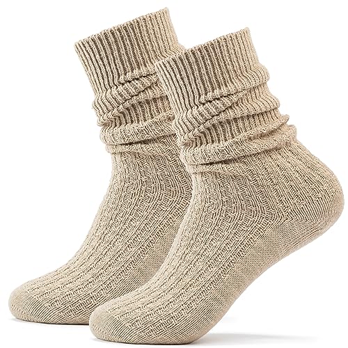 Stockerpoint Herren Kurze Trachtensocken 1er Pack (Modell: OC-Ludwig) Natur 39-42