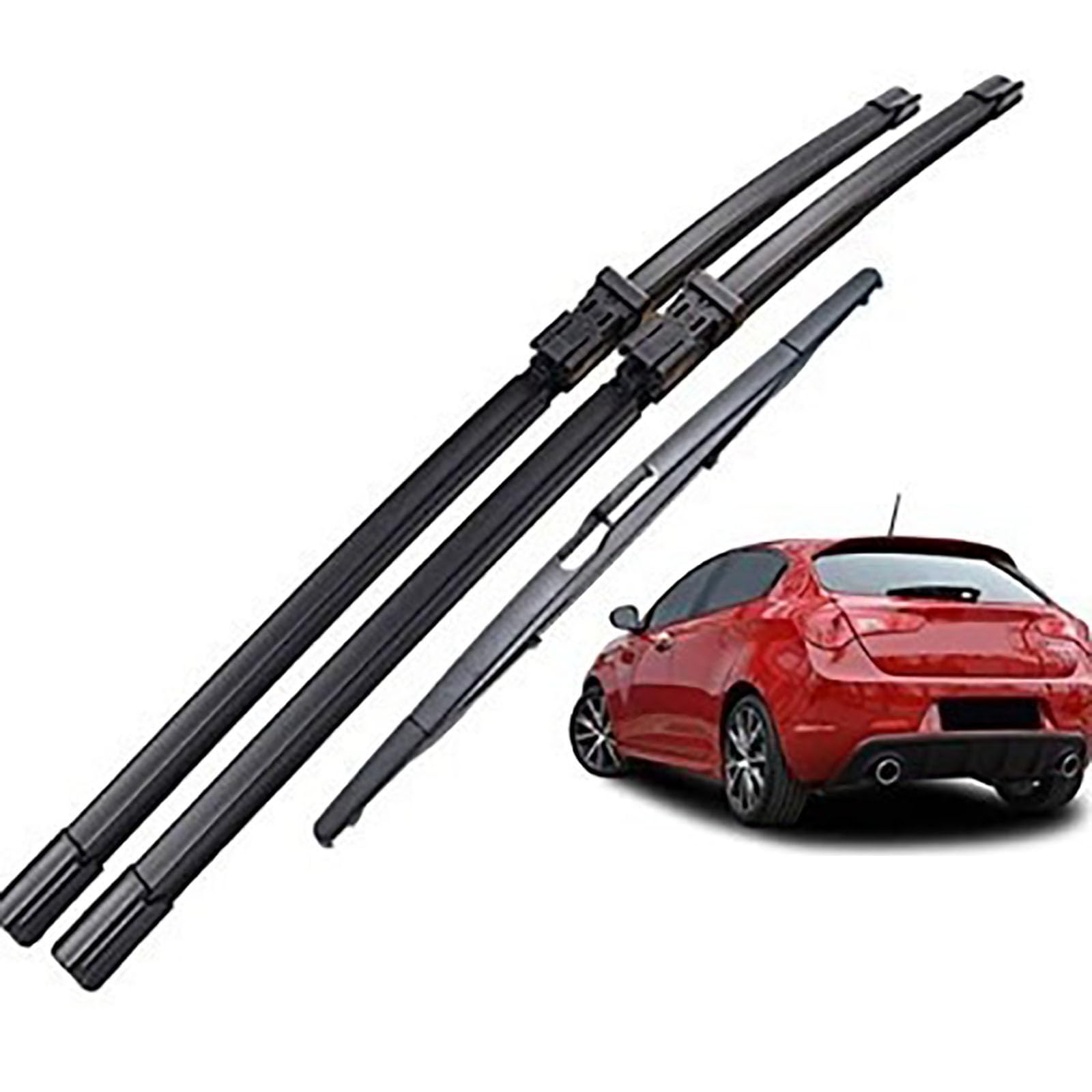 Essuie-glace Alfa Romeo Giulietta (2010-2020) | Kit de 3 balais avant et arrière de rechange