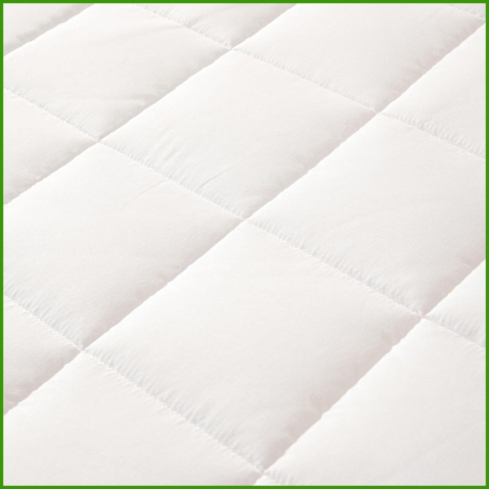 Coprimaterasso Singolo Matrimoniale Con Cerniera Copri Materasso 1 Una Piazza E Mezza,Fodera Per Materasso 120x190/160x190/120x200 Imbottito Personalizzabile Trapuntato(Bianco,160x190x20cm)