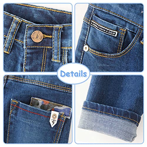 SEAUR - Boy Jeans Kids Denim Pants Boy Skinny Stretch Jeans Casual Slim Fit Trouser Age 2-14 Years3