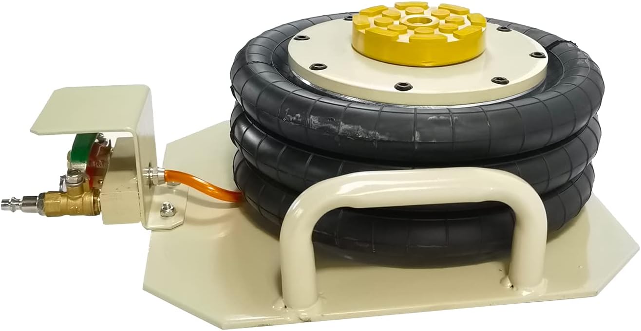 YSKJATPT Triple Air Bag Jack for Car 3 Ton Heavy Duty Air