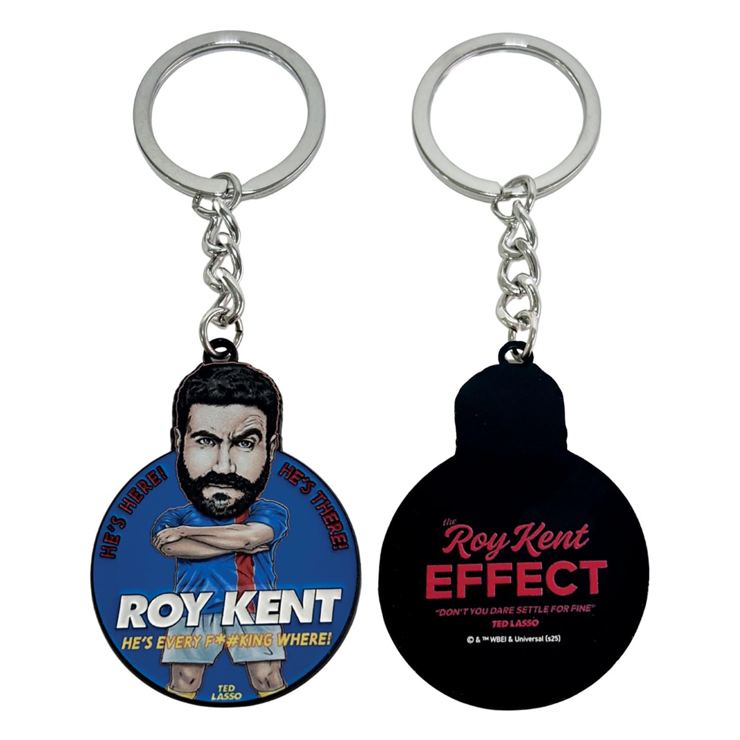 Ted Lasso Roy Kent Limited Edition Metal Keyring