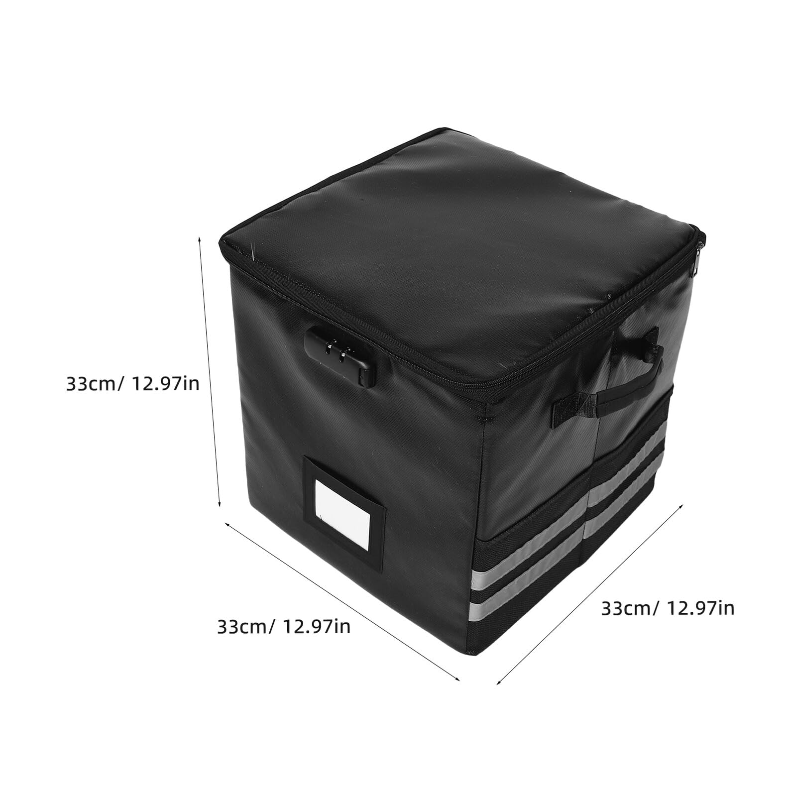 BESPORTBLE Contenitore Pieghevole Per Dischi in Vinile Scatola Cubo Con Coperchio Organizer Per Dischi Con Serratura Contenitori Pieghevoli Per Album Scatola Per Trasporto