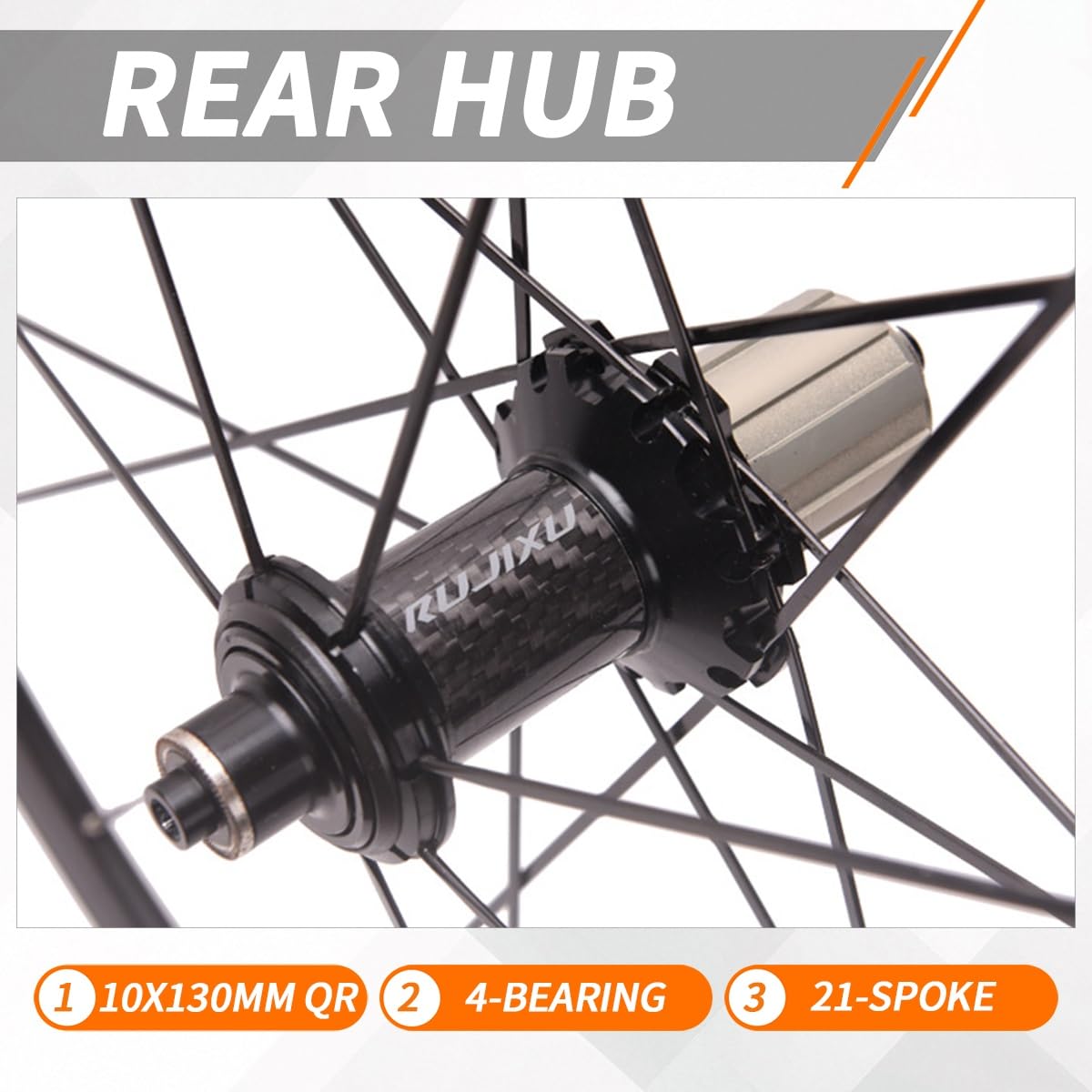 Rennrad-Laufradsatz 700C Fahrradfelge Aluminiumlegierung Felgen C/V-Bremse Schnellspanner Nabe Vorderrad 9x100mm Hinterrad 10x130mm Für 8-11-Gang-Kassetten