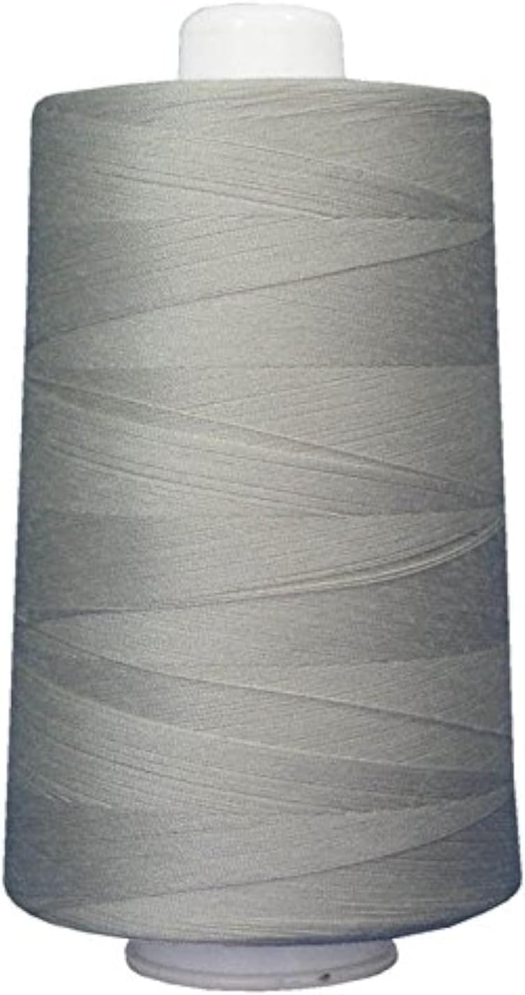 Superior Threads Omni 40-Weight Polyester Sewing Quilting Thread Cone 6000 Yard (#3021 Ash Gray)