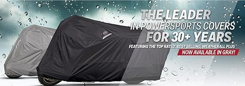 Miniatura 2 de Dowco 51096-00 Guardian WeatherAll Plus - Funda impermeable para motocicleta para exteriores, color negro, se adapta a Honda Grom, Honda Monkey,