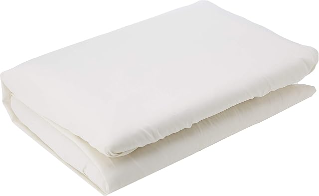Amazon Basics King Size Fitted Sheet, Polyester Microfibre, Cream