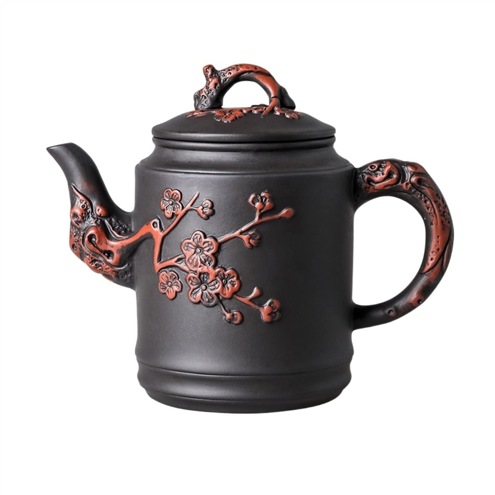 Tetera 550ML China Yixing Tetera de Arcilla púrpura Tetera con Filtro de Acero Inoxidable té de Flores de Gran Capacidad Tetera Individual Tetera para el hogar Tetera Superior