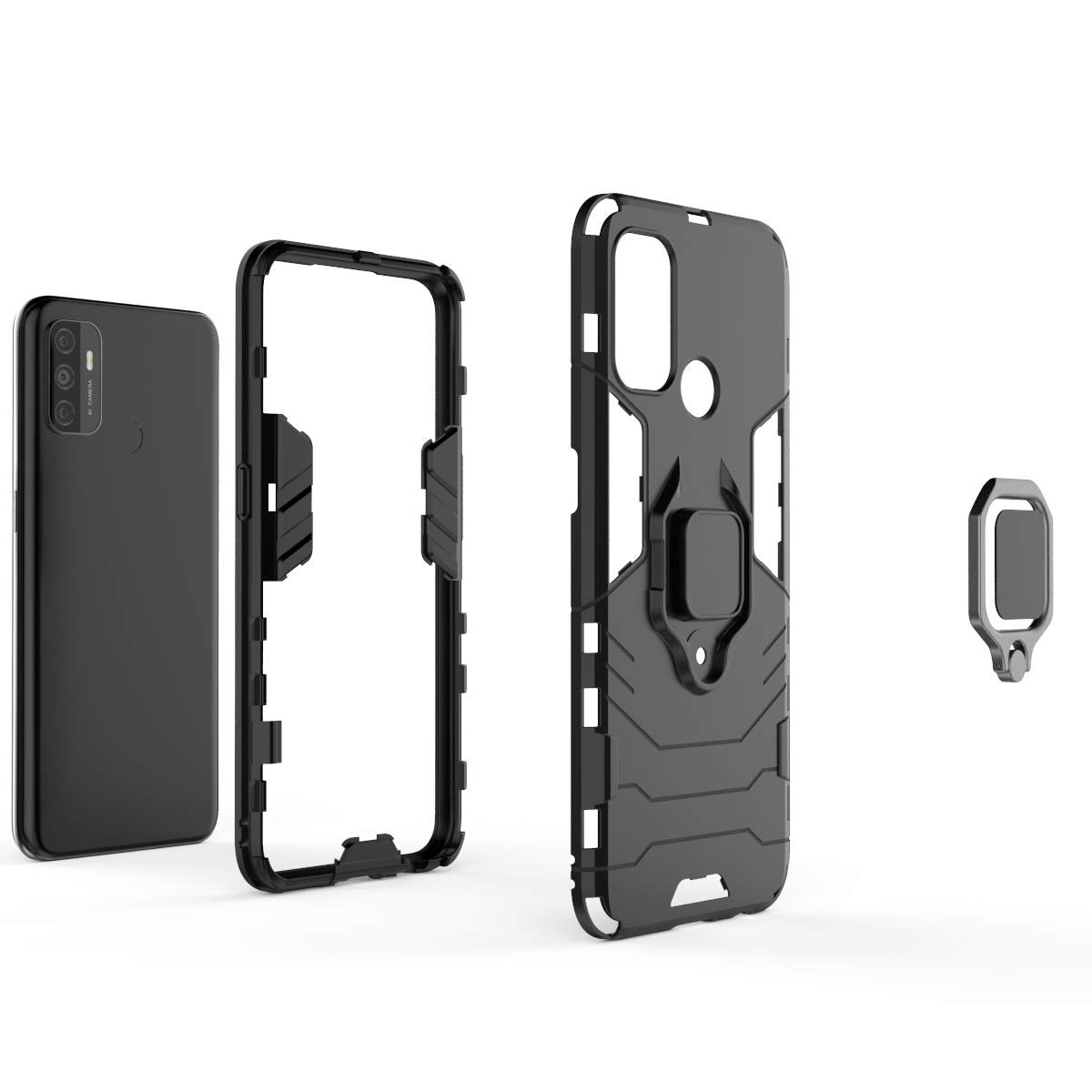 Custodia In Silicone Gel TPU Trasparente Per OnePlus 8T 5G