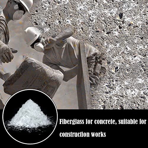 image for Marsui 10 lb 3/4'' (19 mm) Fiberglass for Concrete Cement Mortar Mix, 