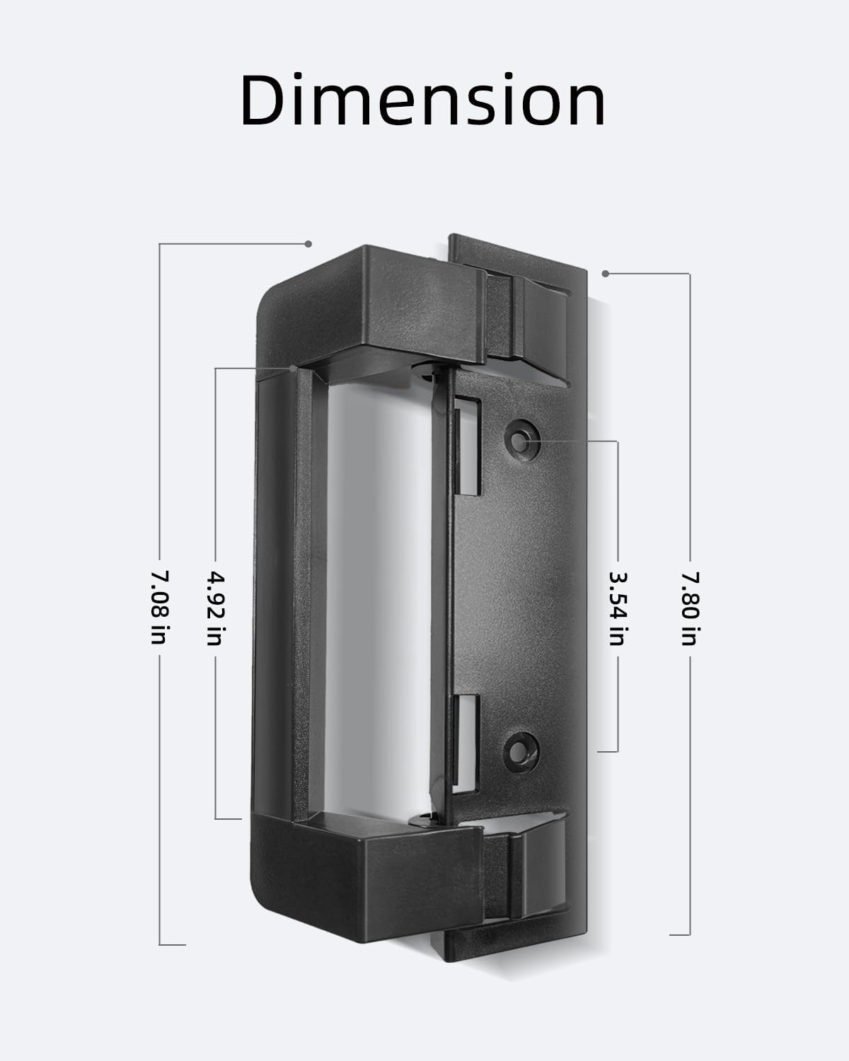 2025 Upgraded 3316882900 RV Refrigerator Door Handle Holder Compatible with Dometic 3316882.900 S,Std Dr Handle Combo-6/8 Amii DM2672, DM2682, DM2872, DM2882(2 Pack)