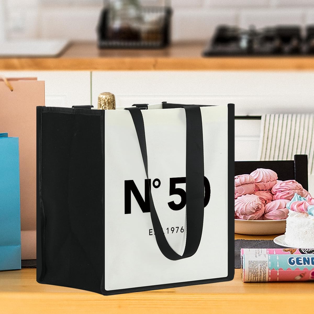 Birthday Gifts for Her Canvas Tote Bag Shopping Bags-2026 - Image 6