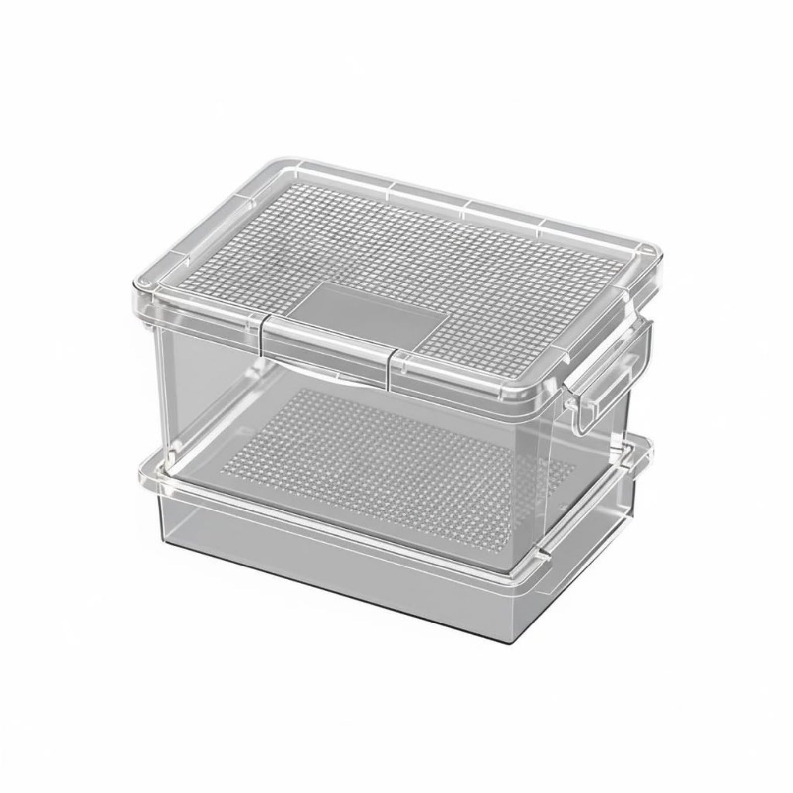 Mealworm Sifting Container Odor-Reducing Multi-Tier Enclosure Breeding Box Easy to Clean Ventilated Active Food Box, 1 Pc | Home Improvement &-image-43