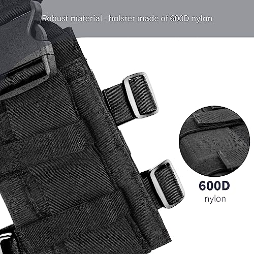 Drop Leg Holster Airsoft Pistol Holster Right Handed Tactical Thigh Holster Belt Gun Holster For Men And Women #TOP3