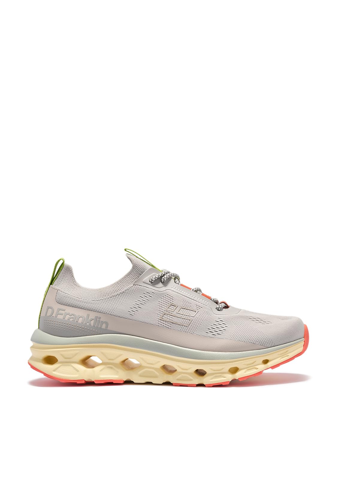 D. Franklin Męskie buty sportowe Aero Iron w kolorze szarym - Eleganckie buty męskie - Modę casual - Rozmiar (44)