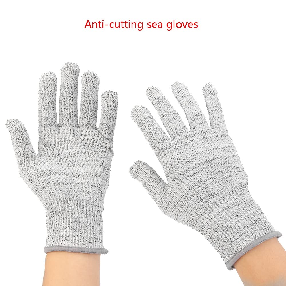 Axdwfd Guantes De Cocina, Guantes Resistentes Al Corte, Guantes De Seguridad, Protección De Nivel 5, Grado Alimenticio, Utilizado For La Protección De Las Manos Y El Trabajo De Jardín (Size : S)