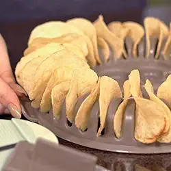 Forma Batatas Chips Para Micro-ondas Saudável e Sem Gordura