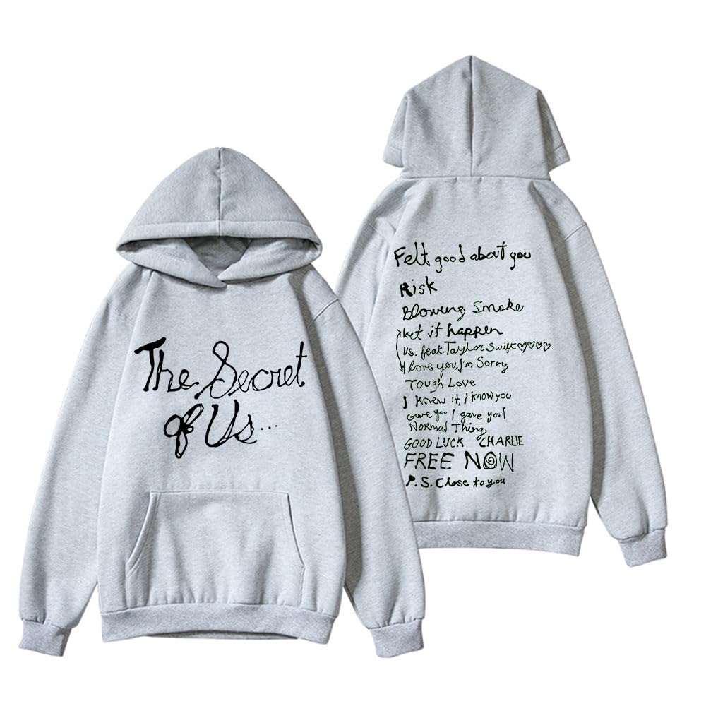 Gracie Abrams Merch The Secret of Us Tour Hoodie Unisex Retro Fashion Classic Long Sleeve Sweatshirt