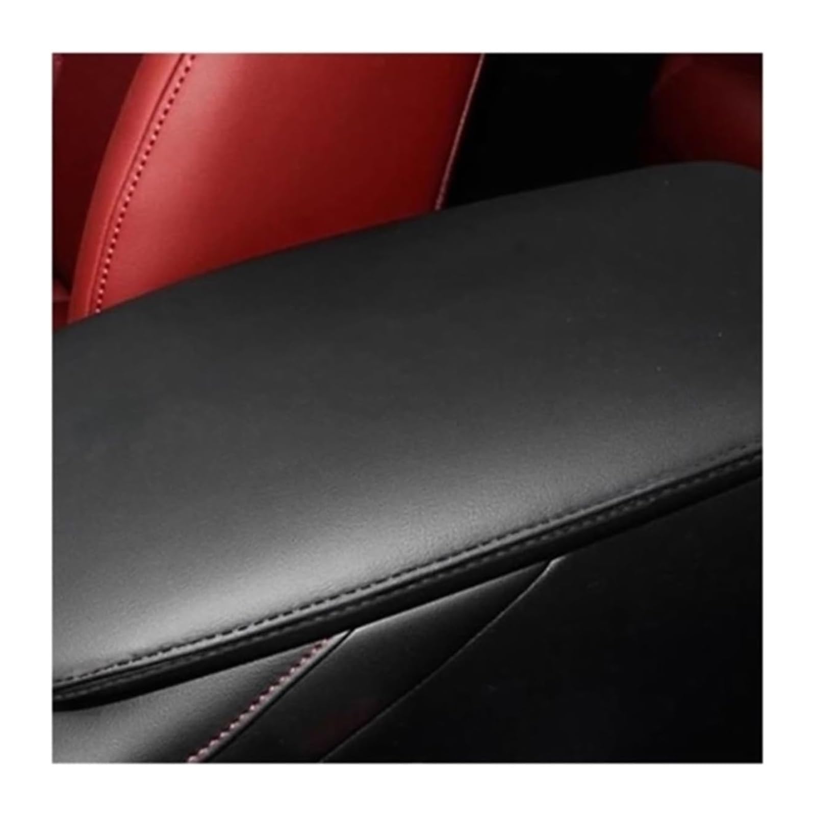 HCKCLMBMZW For Mazda CX-30 CX30 CX 30 2020 2021 2022 Car Armrests Box Cover Central Control Decoration Interior Accessories Car Armrest Center Console(Black)