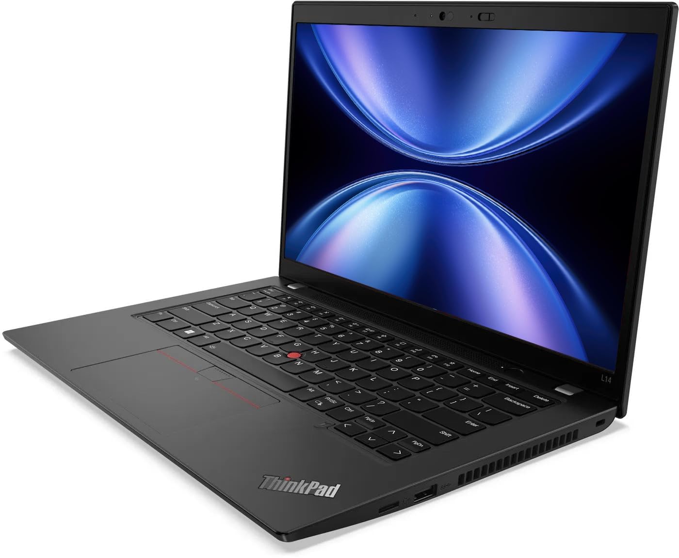 Lenovo ThinkPad L14 Gen 4 Laptop Business, 14 pollici FHD (1920x1080), AMD Ryzen 5 7530U, 16 GB RAM, 256 GB SSD, Tastiera US QWERTY, Windows 11 Pro (Rcondizionato)