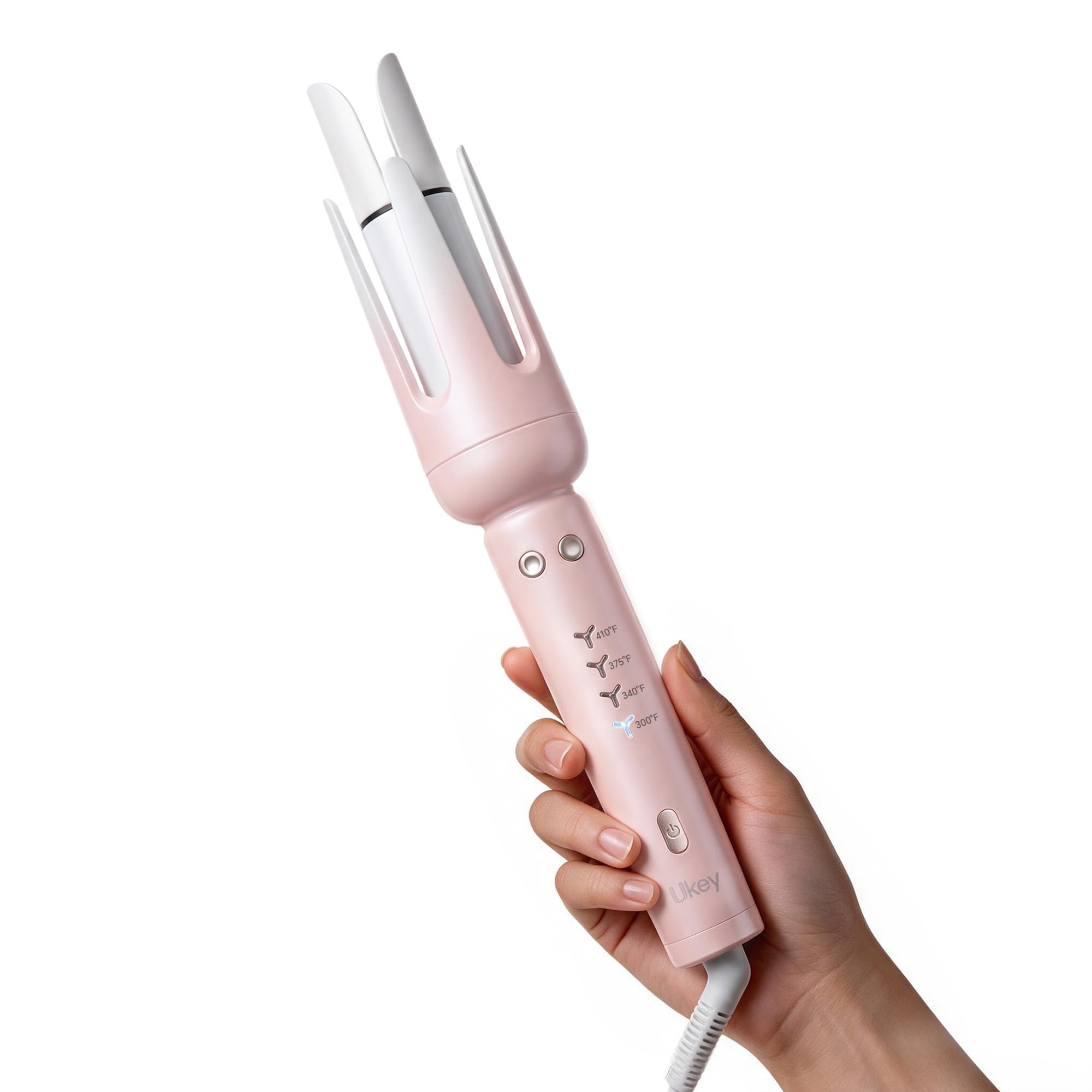 Ukey Automatic Curling Iron Hair Curler 1.25 Inch for Long&Short Hair