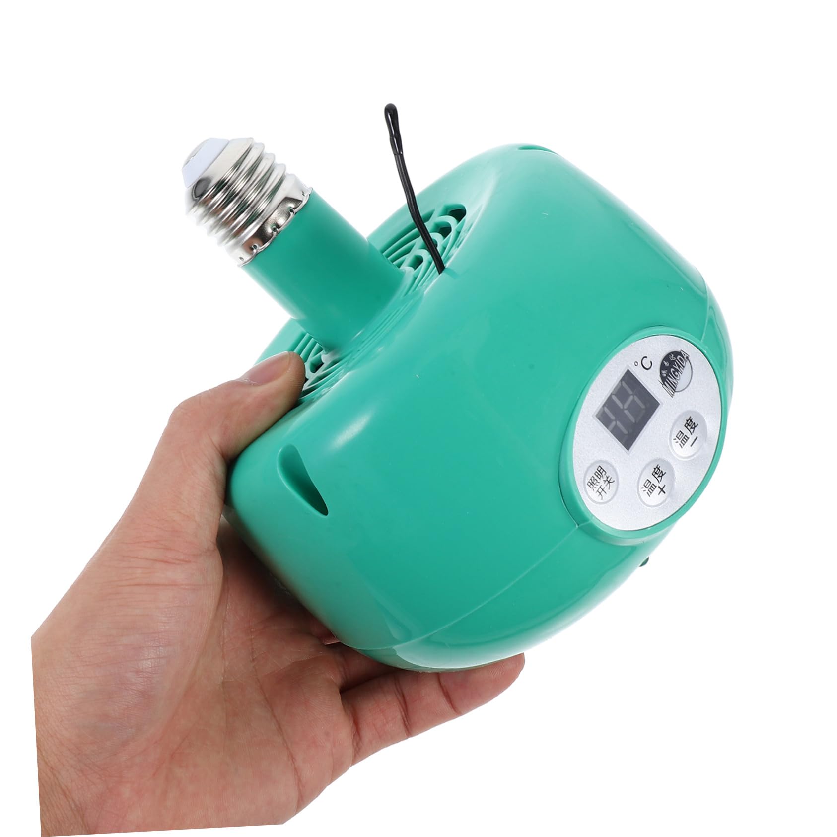 Lampada Riscaldante per Rettili e Roditori Controllo Temperatura, Alta Efficienza Termica, Materiale Plastico e Metallo, Sicura e Durevole per Allevamento