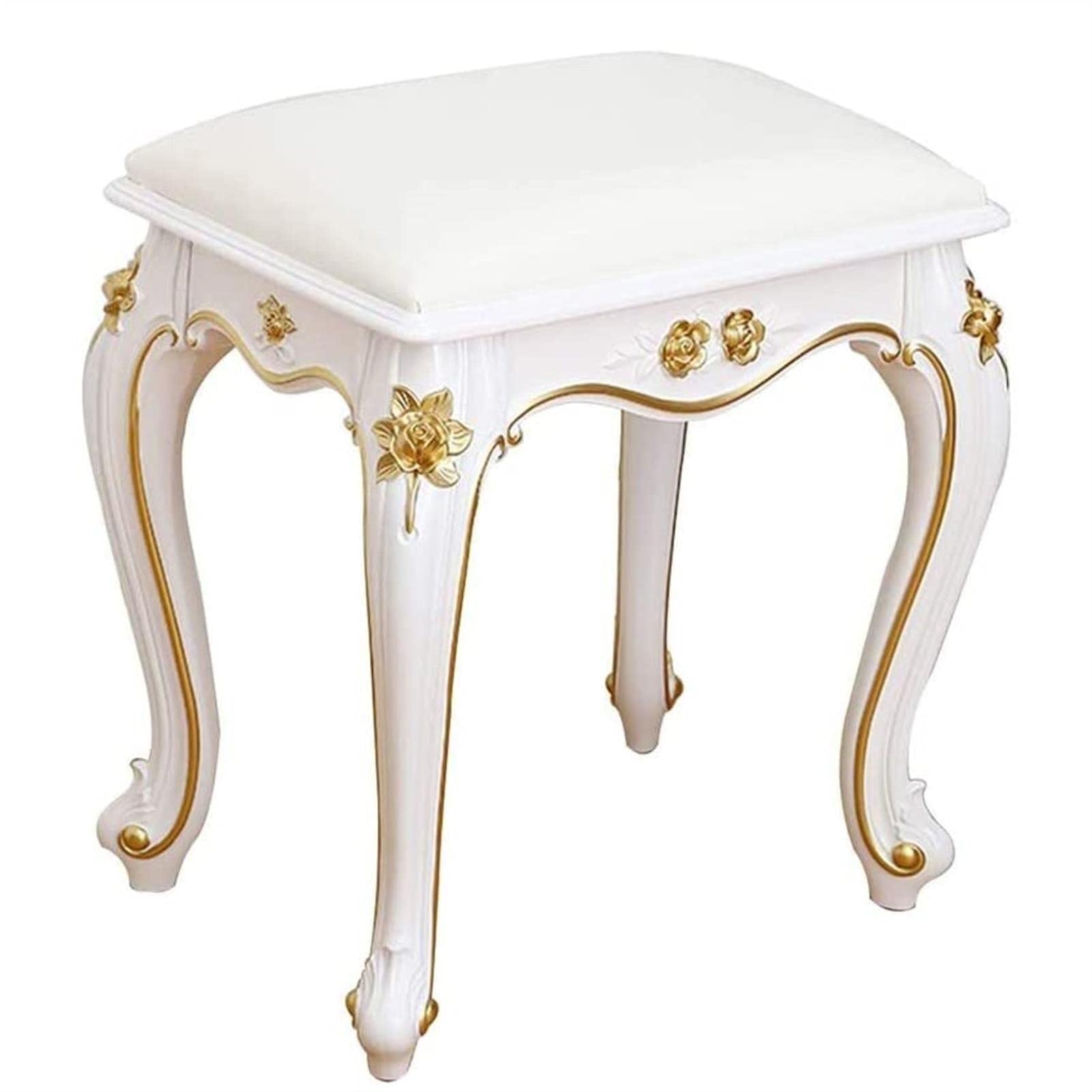 Panche per Pianoforte, Sedia da Toeletta in Pelle, Cuscino Regolabile, Panche per Tastiera per Pianoforte Imbottite, Sgabello per Scarpe da Ingresso, Bianco