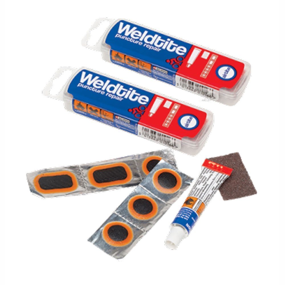 6 x Weldtite Puncture Repair kit 4 Road Bike Cycle 700c Inner Tubes