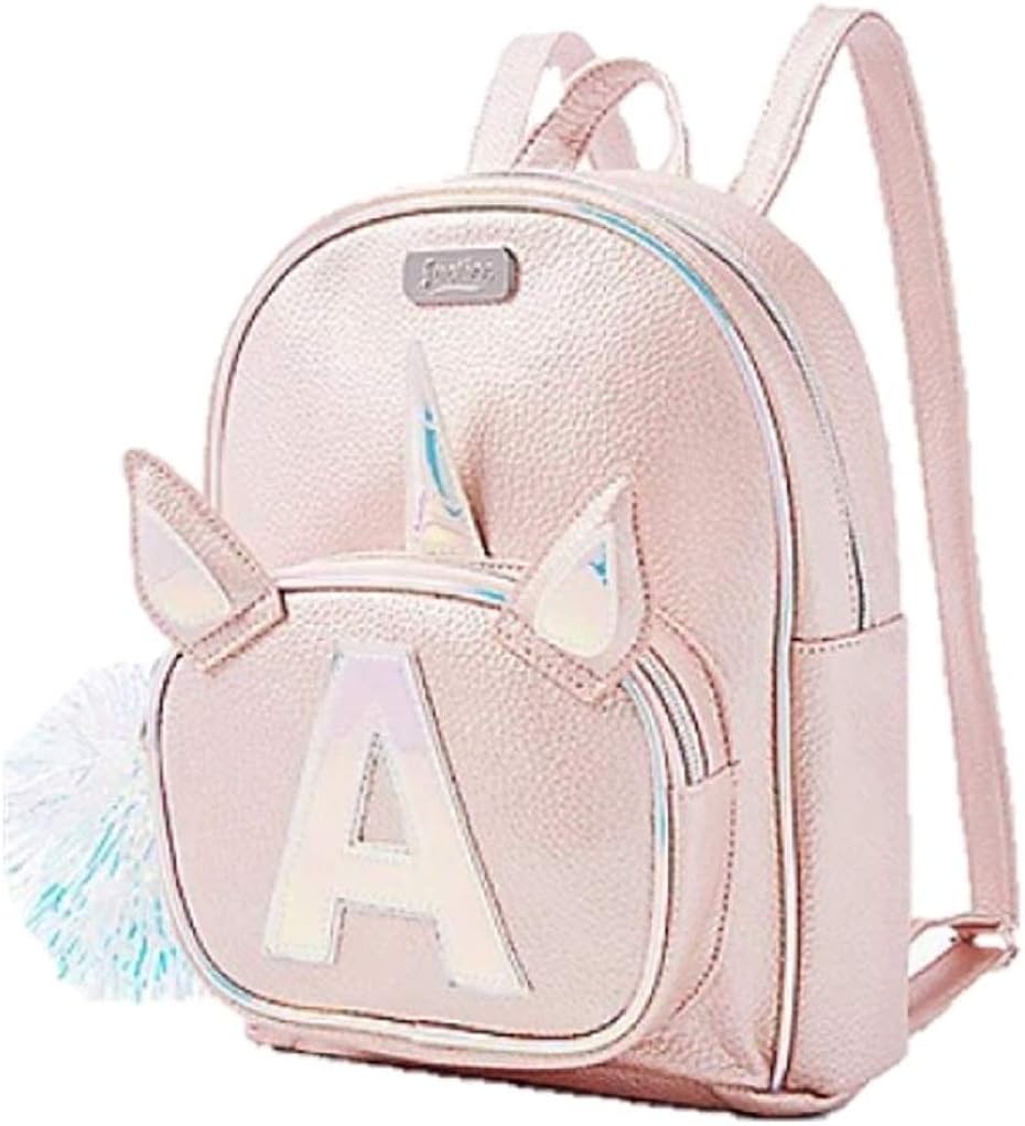 mini backpack with pom pom