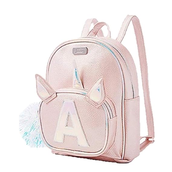 rose gold backpack justice
