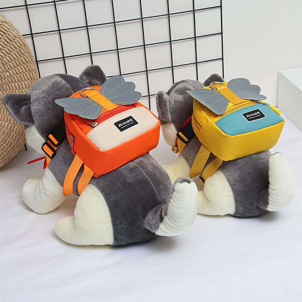 FUNAT Arnés de Mochila para Perros para Autoportador de Perros, Moda Perro Auto Mochila Pequeña Mascota Arnés Mini Portador