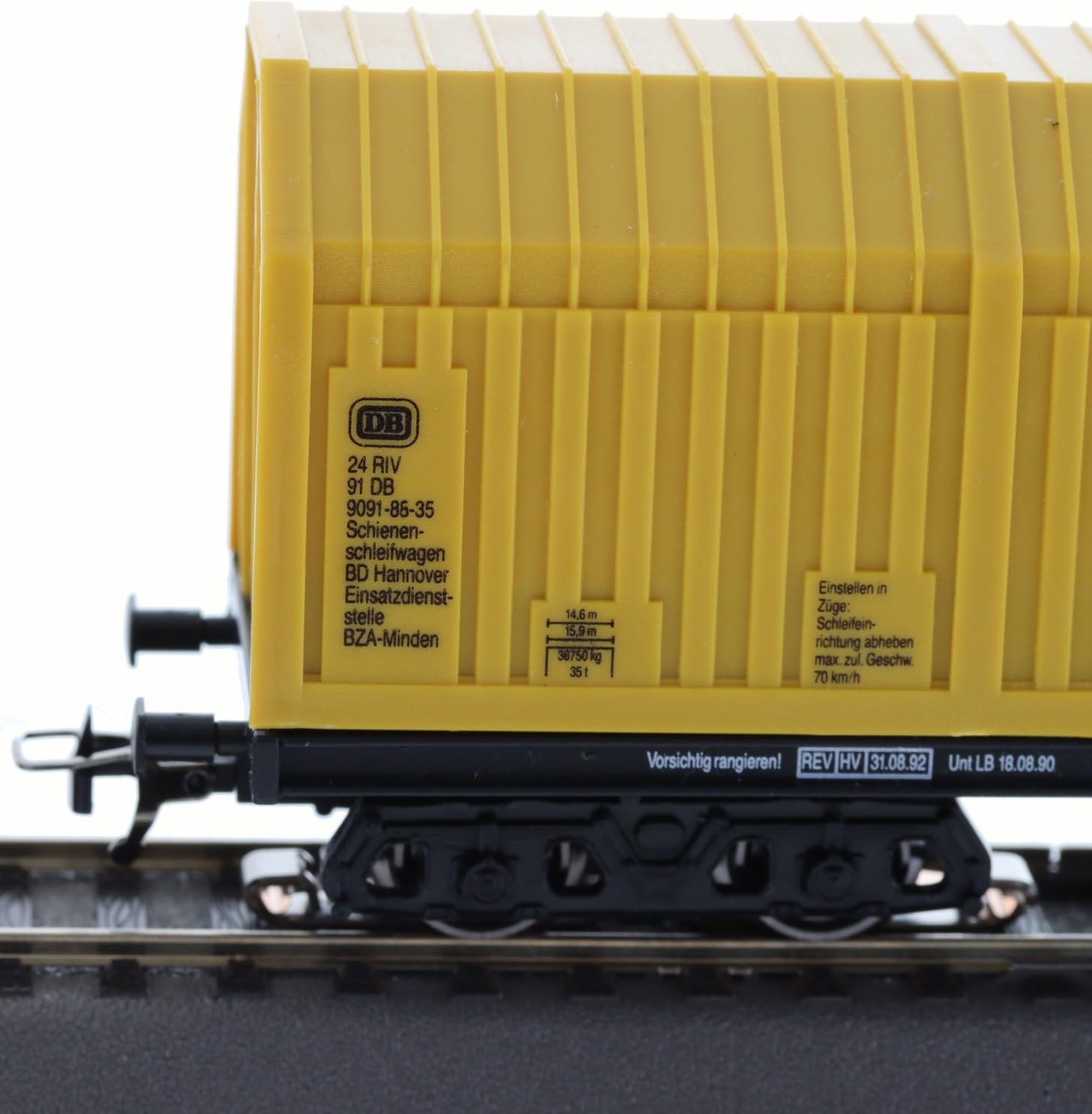 Lux Modellbau 9130 H0 Schienen- und Oberleitungsschleifwagen analog und digital, AC
