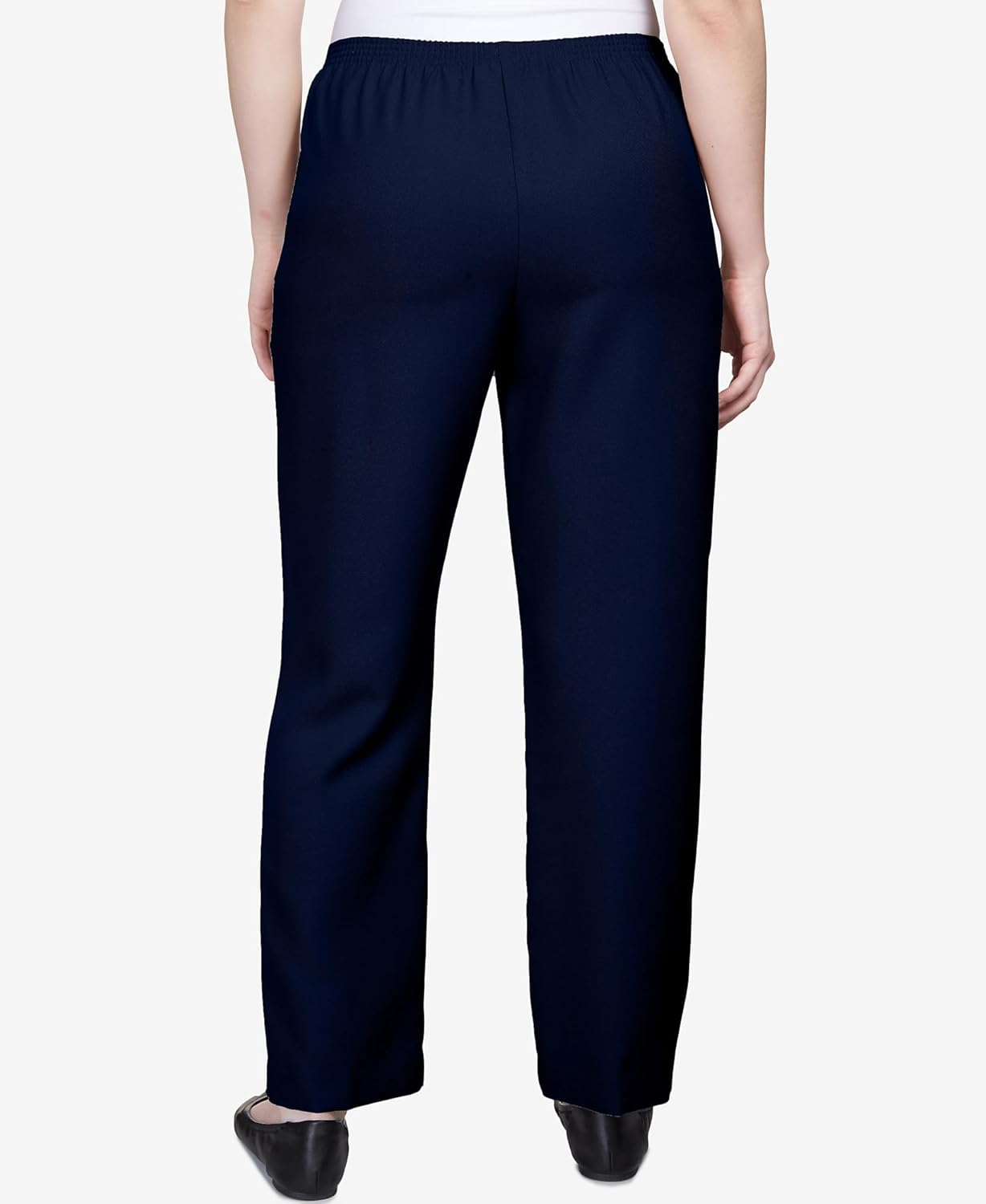 Alfred Dunner All Around Elastic Waist Cotton Short Twill Pants - Image 7