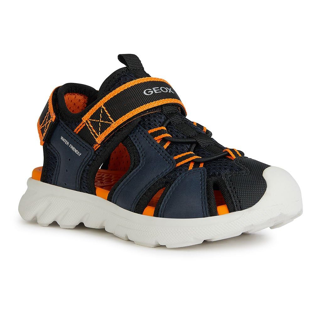Geox J Sandal Airadyum Bo – Sandali Bambini E Ragazzi – Traspiranti E Chiusura A Strappo