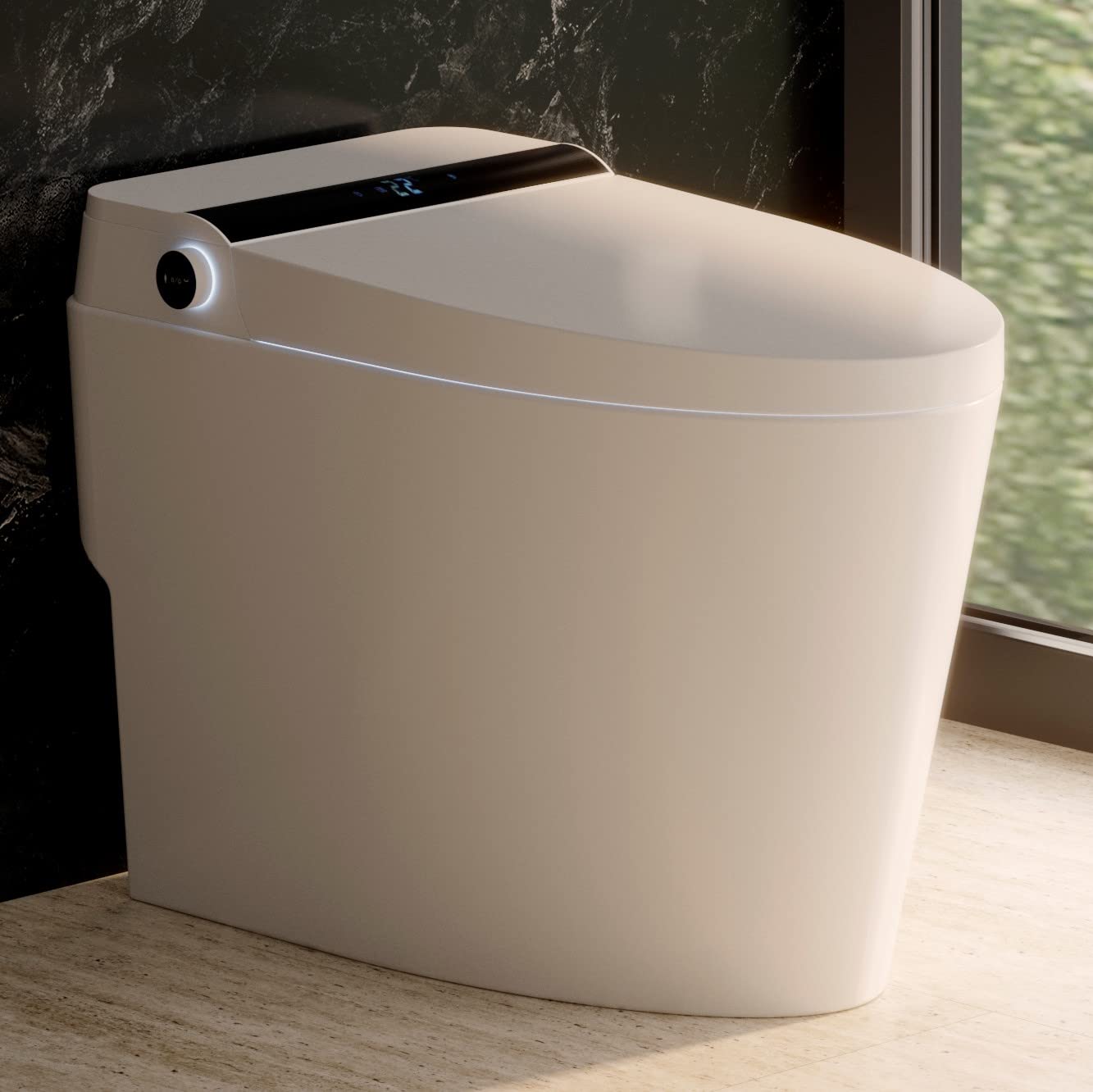Nashi Japanese Toilet Toilet With Bidet Lid Opening And Closing ...