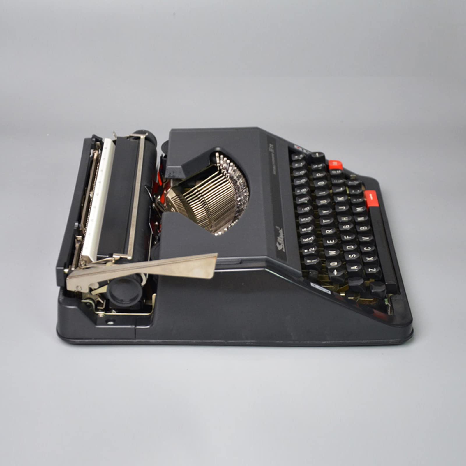 Macchina da Scrivere Classica Vintage Manuale, Regalo nostalgico per scrittori/Regalo per Gli Amanti del Vintage/Regalo per Gli Amanti della Macchina da Scrivere,Black